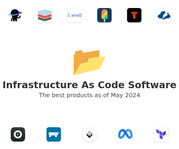 The best Infrastructure As Code products