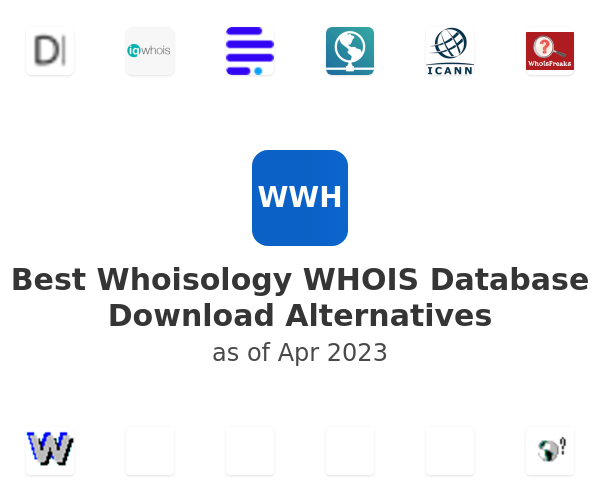 Best Whoisology WHOIS Database Download Alternatives