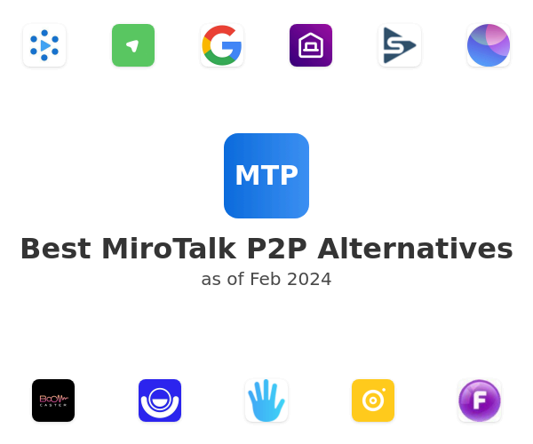 Best MiroTalk P2P Alternatives