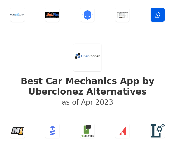 Best Car Mechanics App by Uberclonez Alternatives