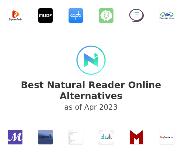 Best Natural Reader Online Alternatives