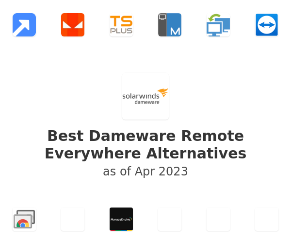 Best Dameware Remote Everywhere Alternatives