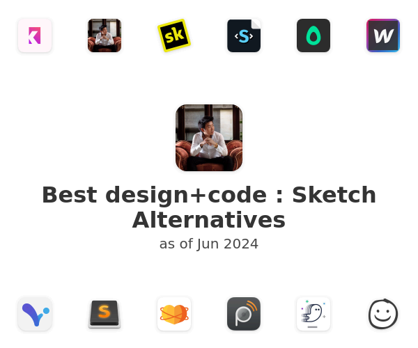 Best design+code : Sketch Alternatives