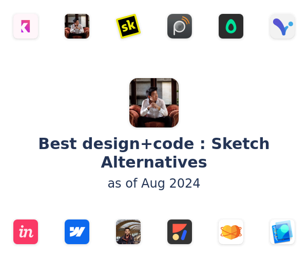 Best design+code : Sketch Alternatives