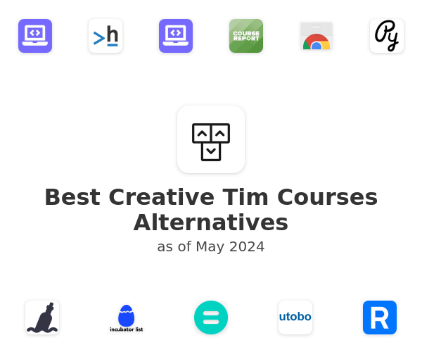 Best Creative Tim Courses Alternatives