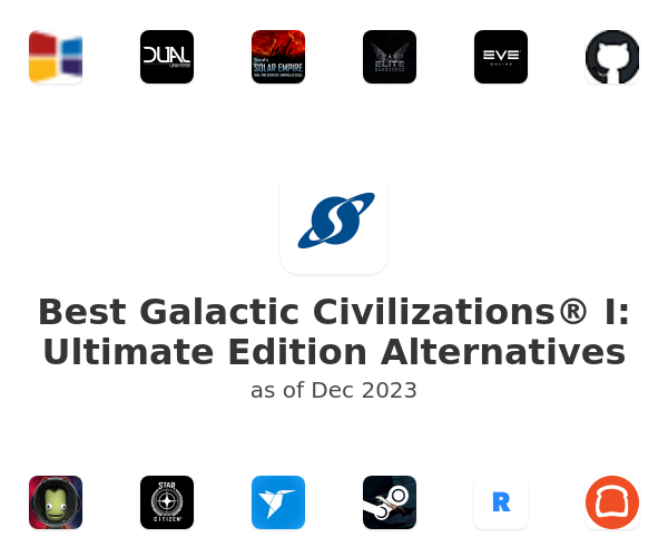 Best Galactic Civilizations® I: Ultimate Edition Alternatives