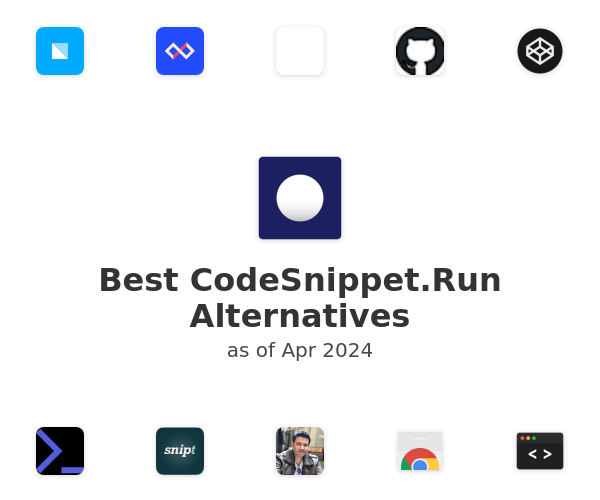 Best CodeSnippet.Run Alternatives