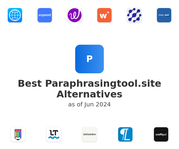 Best Paraphrasingtool.site Alternatives