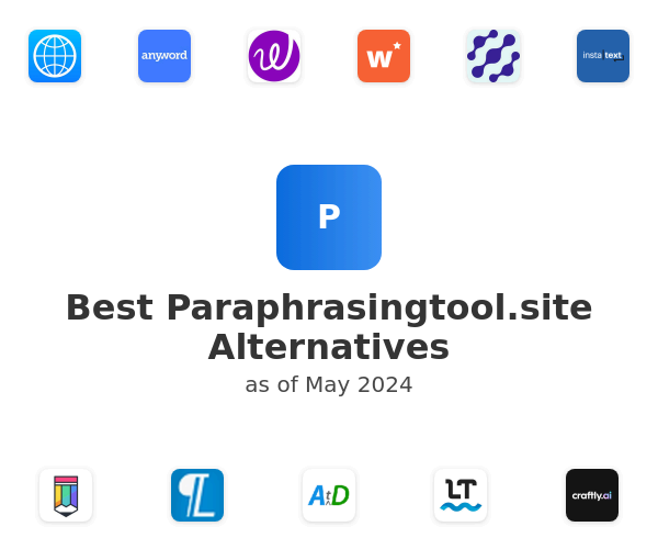 Best Paraphrasingtool.site Alternatives
