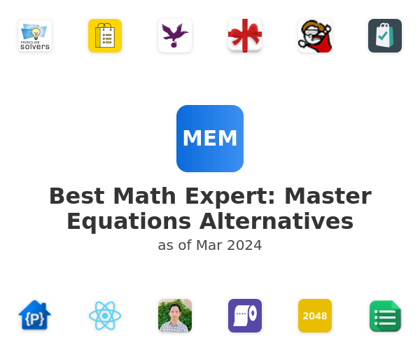 Best Math Expert: Master Equations Alternatives