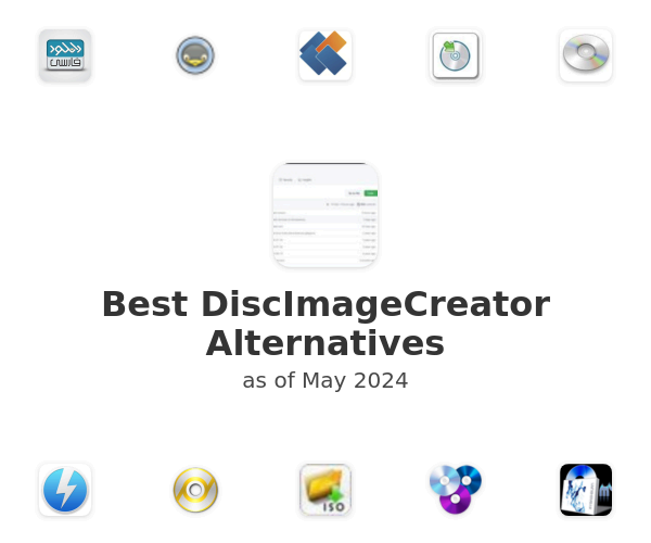 Best DiscImageCreator Alternatives