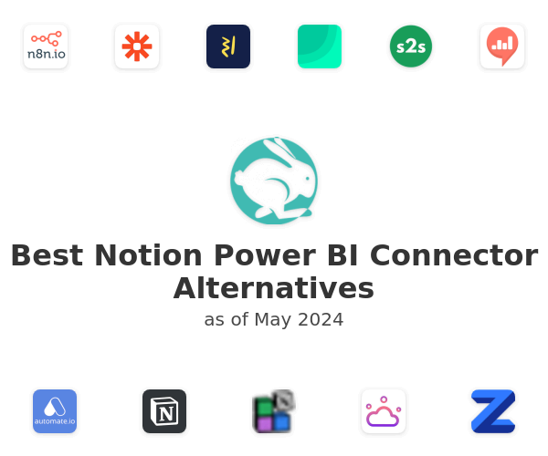 Best Notion Power BI Connector Alternatives