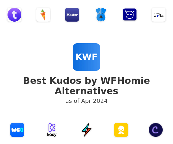 Best Kudos by WFHomie Alternatives