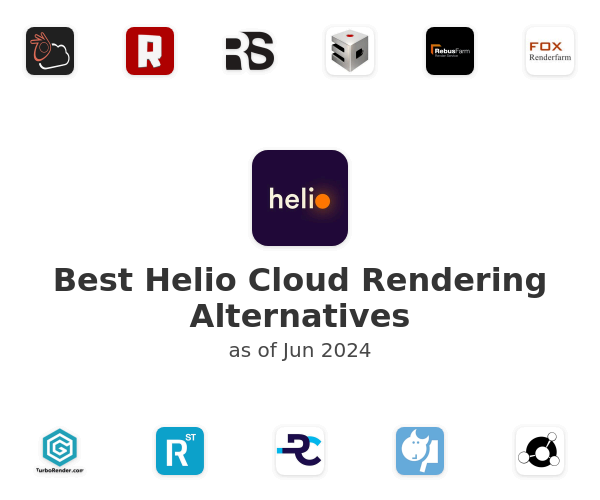 Best Helio Cloud Rendering Alternatives