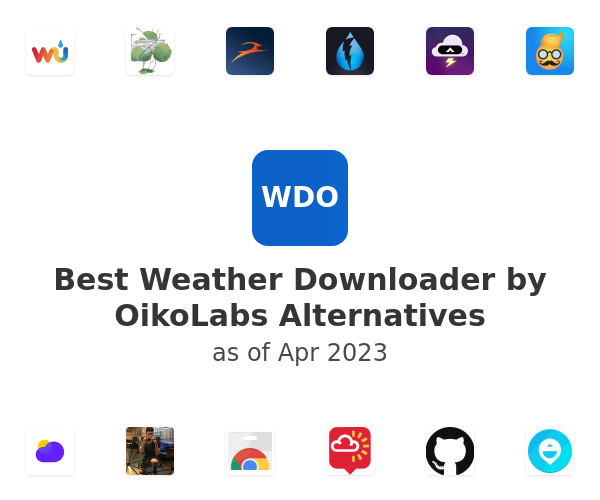 Best Weather Downloader by OikoLabs Alternatives