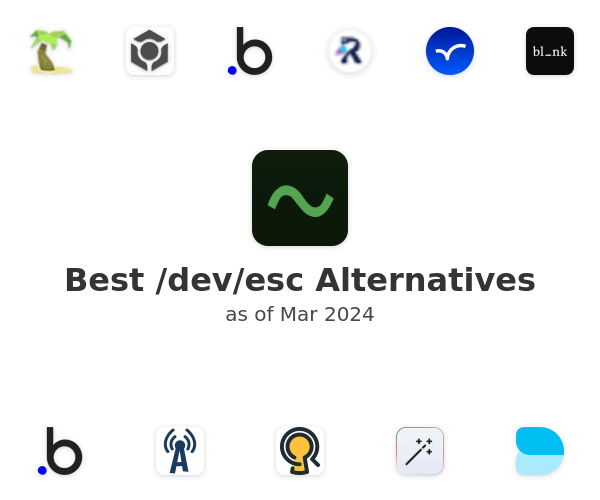 Best /dev/esc Alternatives