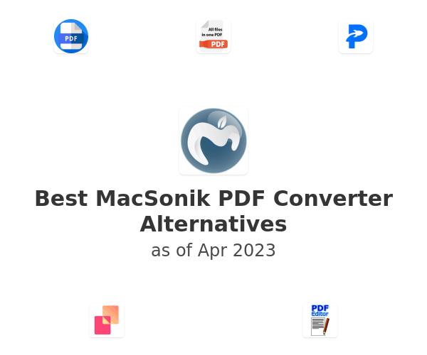 Best MacSonik PDF Converter Alternatives