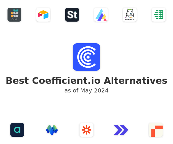 Best Coefficient.io Alternatives