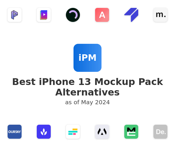 Best iPhone 13 Mockup Pack Alternatives