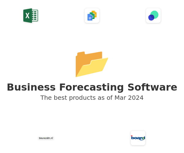 The best Business Forecasting products