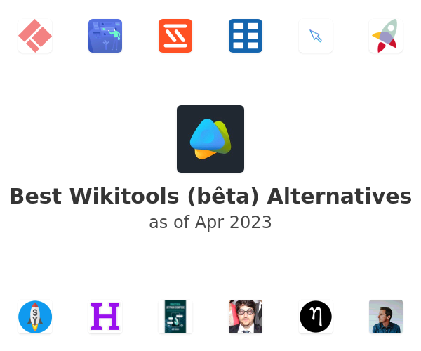 Best Wikitools (bêta) Alternatives