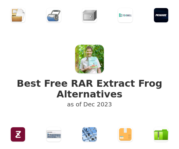 Best Free RAR Extract Frog Alternatives