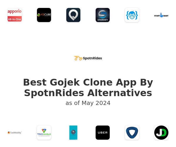 Best Gojek Clone App By SpotnRides Alternatives