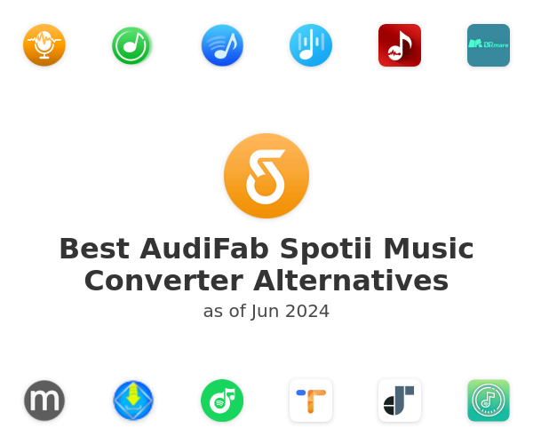 Best AudiFab Spotii Music Converter Alternatives