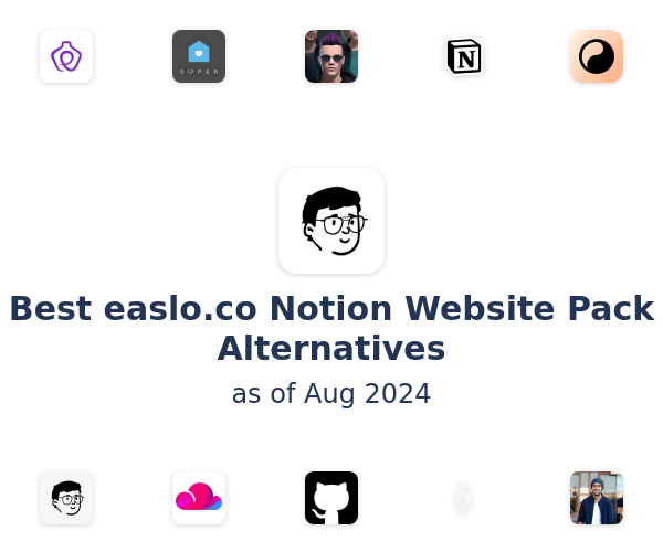 Best easlo.co Notion Website Pack Alternatives