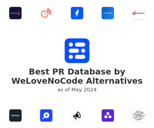 Best PR Database by WeLoveNoCode Alternatives