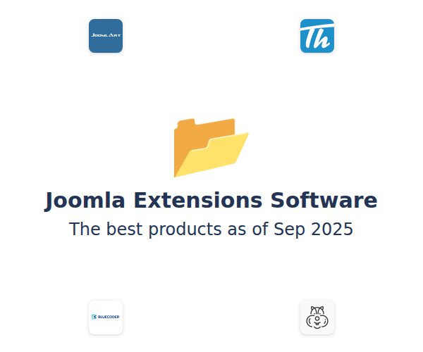 The best Joomla Extensions products