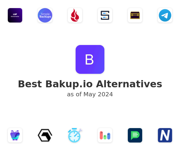 Best Bakup.io Alternatives