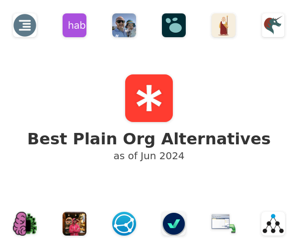 Best Plain Org Alternatives