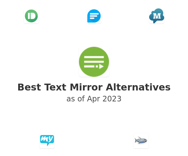 Best Text Mirror Alternatives
