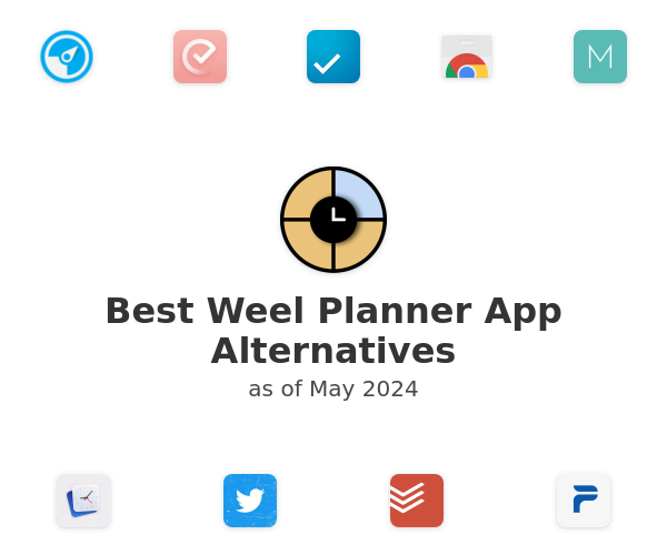 Best Weel Planner App Alternatives