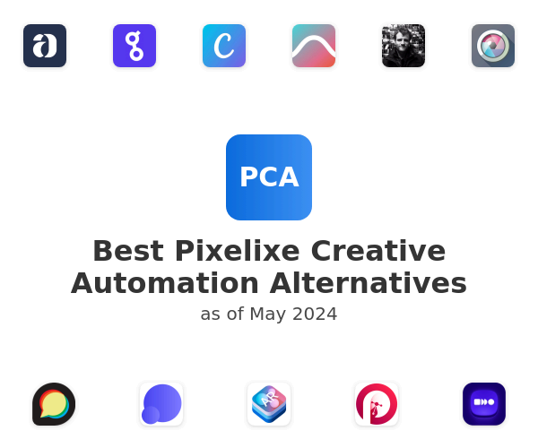 Best Pixelixe Creative Automation Alternatives