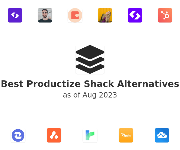 Best Productize Shack Alternatives