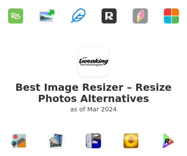 Best Image Resizer – Resize Photos Alternatives