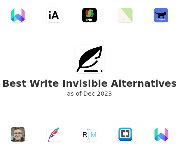 Best Write Invisible Alternatives