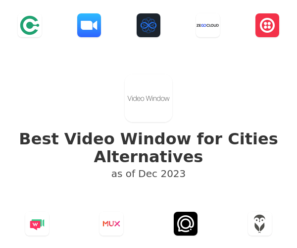 Best Video Window for Cities Alternatives