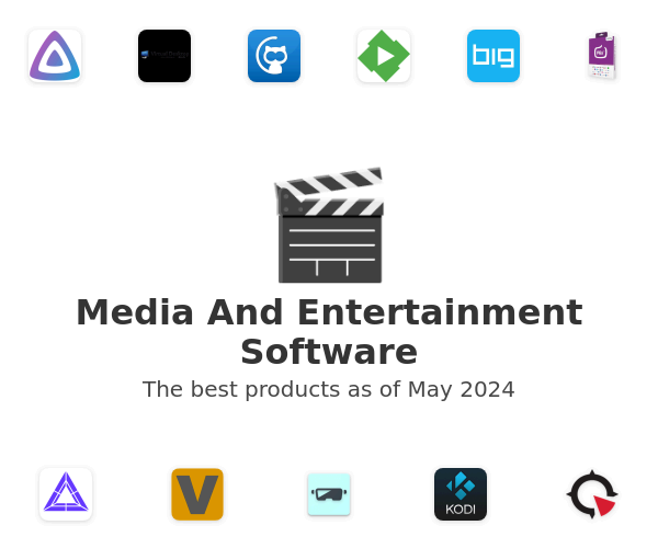 The best Media And Entertainment products