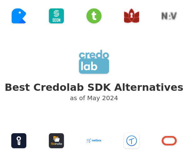 Best Credolab SDK Alternatives