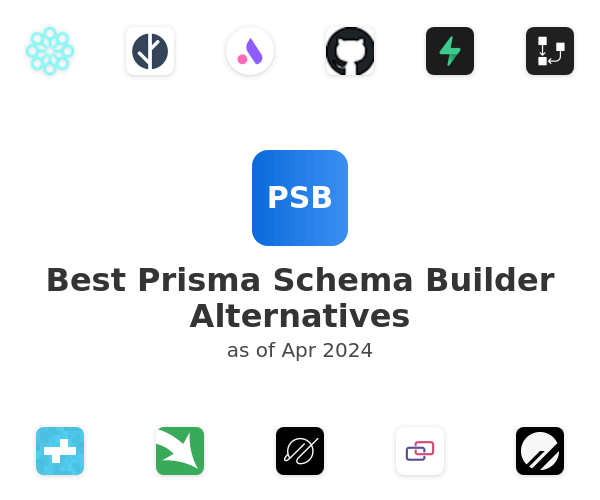 Best Prisma Schema Builder Alternatives
