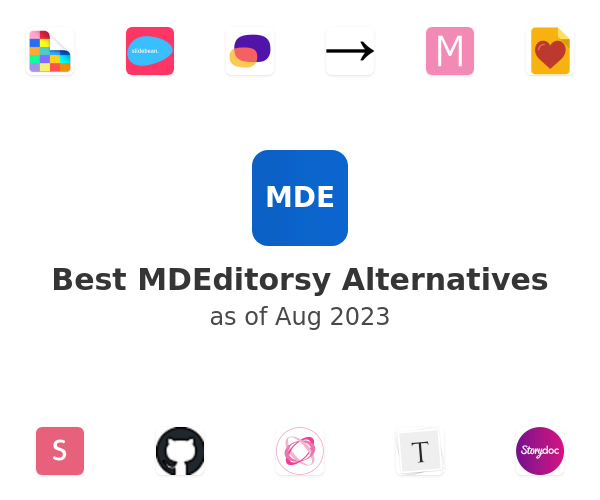 Best MDEditorsy Alternatives