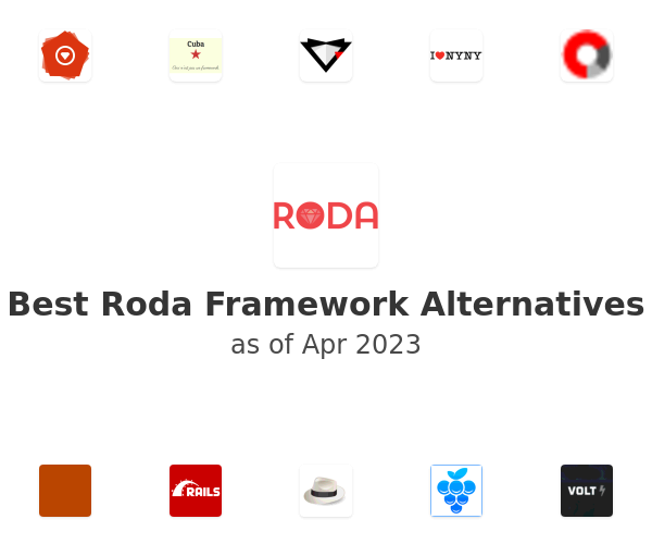 Best Roda Framework Alternatives
