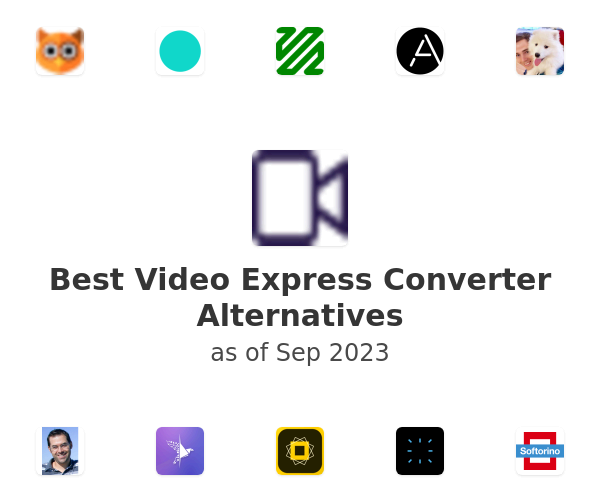 Best Video Express Converter Alternatives