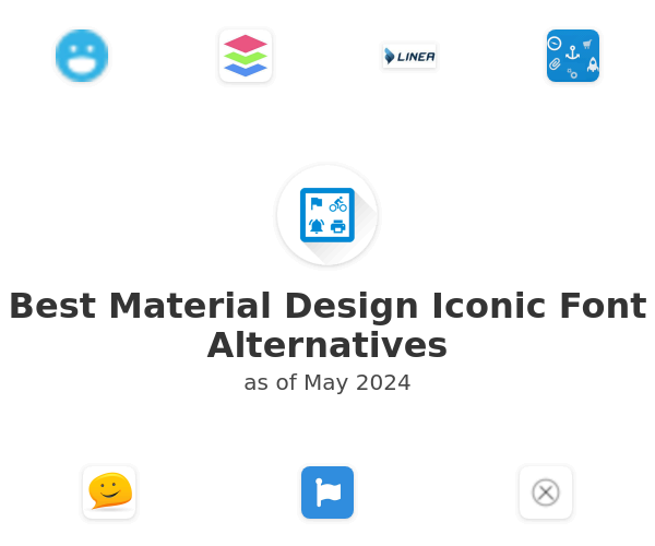 Best Material Design Iconic Font Alternatives