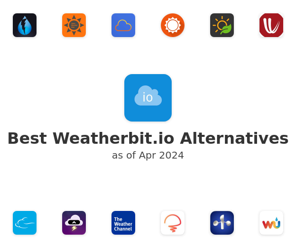 Best Weatherbit.io Alternatives