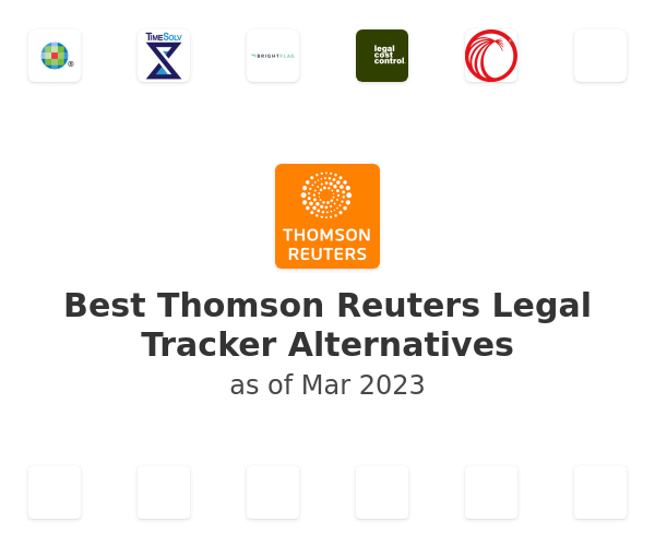 Best Thomson Reuters Legal Tracker Alternatives