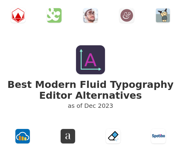 Best Modern Fluid Typography Editor Alternatives